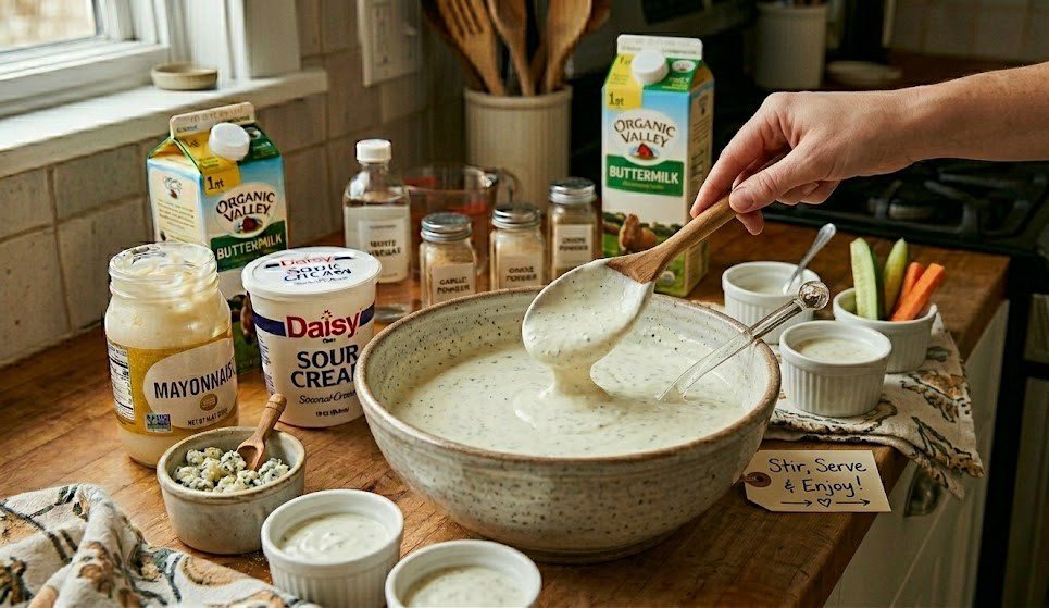 Longhorn Steakhouse Blue Cheese Dressing Recipe