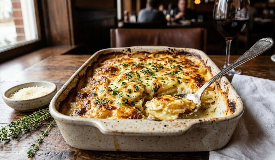 Texas de Brazil Potatoes AU Gratin Recipe