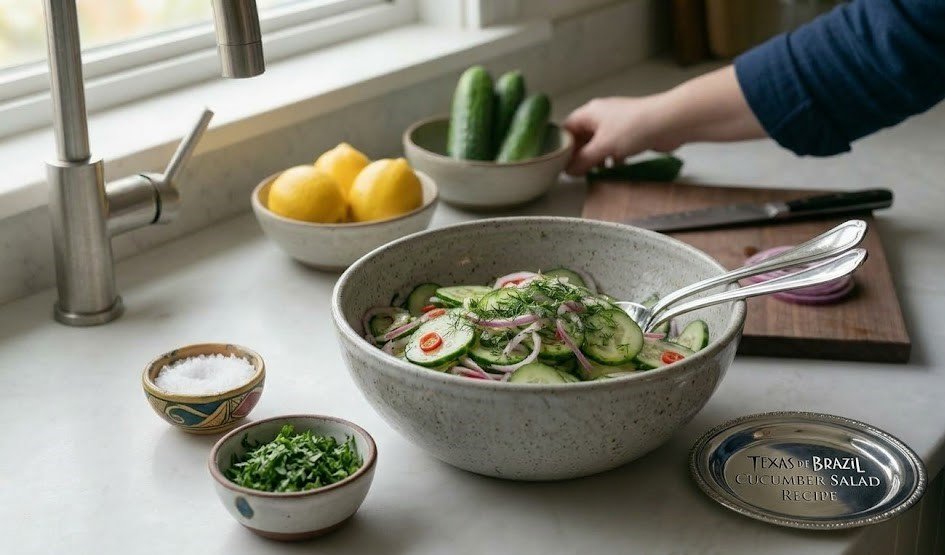 Texas De Brazil Cucumber Salad Recipe