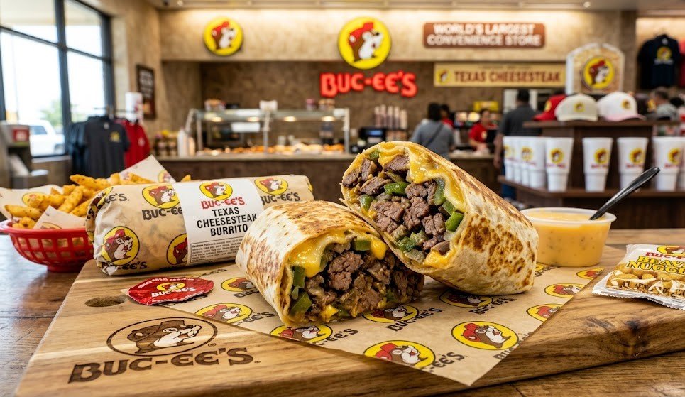 Buc-ee’s Texas Cheesesteak Burrito Recipe