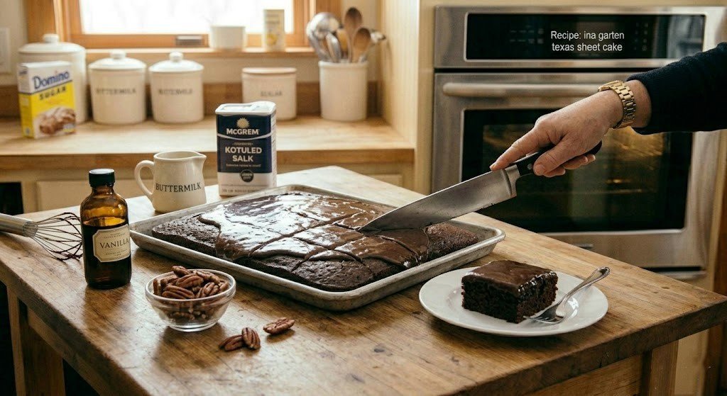 Ina Garten Texas Sheet Cake Recipe