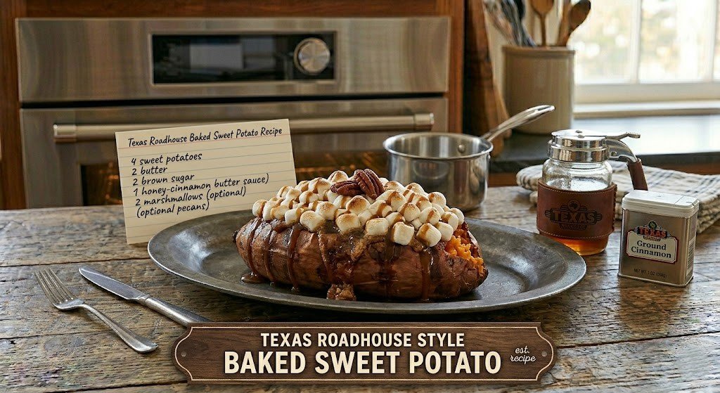 Texas Roadhouse Baked Sweet Potato Recipe